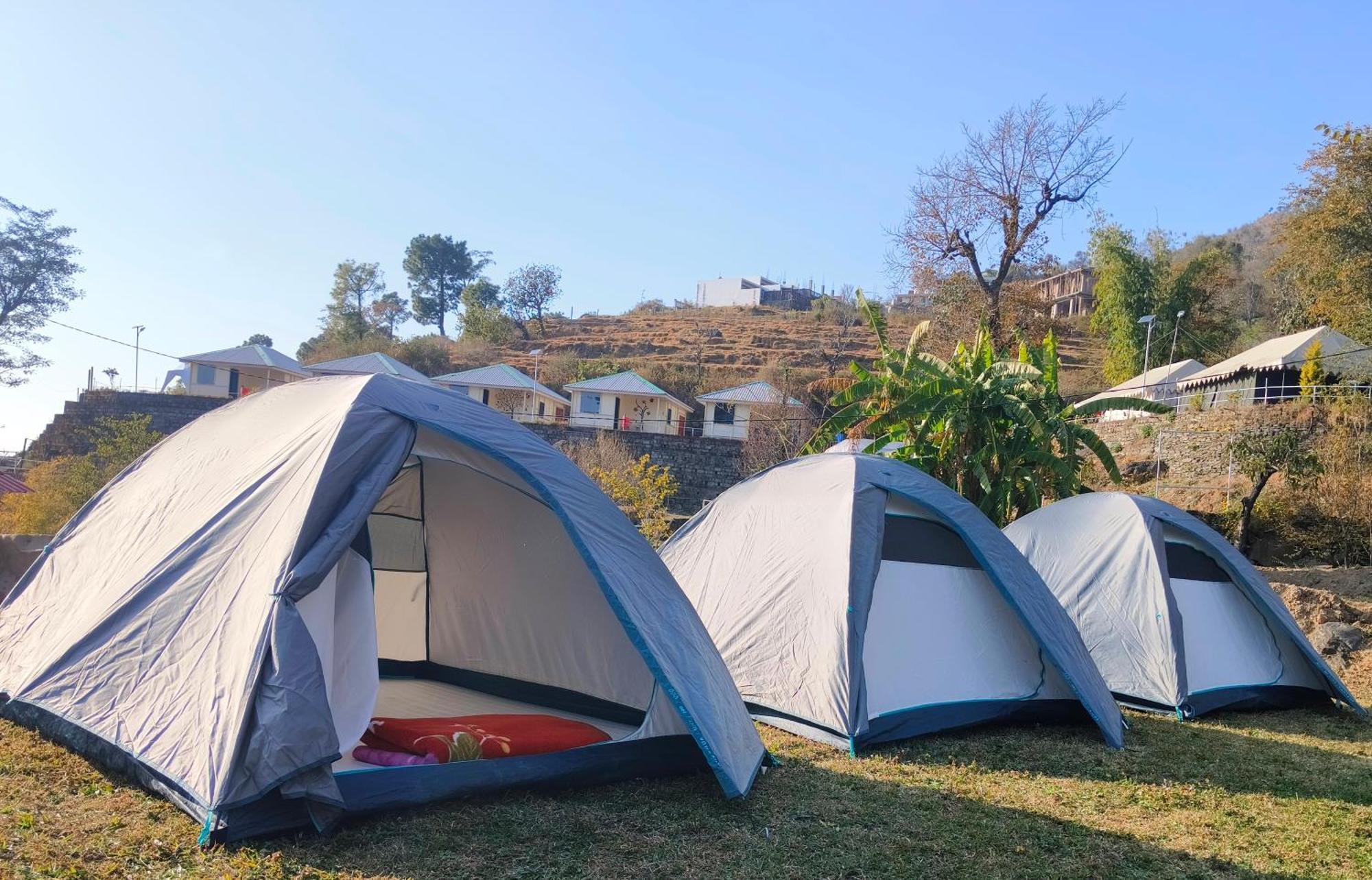 Hill Ventures Adventure Camp And Restaurant Hotel Dharamshala Exterior foto